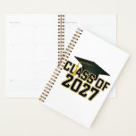 Letterman Class of 2027 Graduation Planner<br><div class="desc">* CONGRATS TO THE GRAD! * * Customize this day / week planner for the graduate weeks to come! * With colorful stickers, 60 pages and 12 months long. * Two size options to choose from (soft or hard cover). * Add text to the cover (and / or to the...</div>