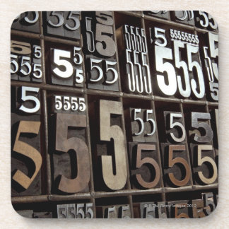 Letterpress 2 coaster