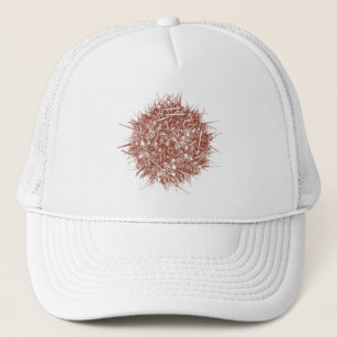 Letterpress Chilean Sea Urchin (Loxechinus albus) Trucker Hat