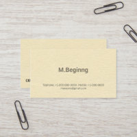 Letterpress Cream Coloured Professional