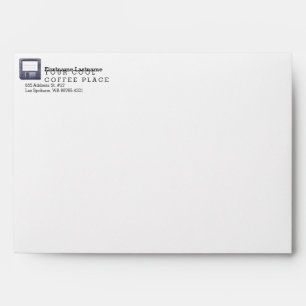 Letterpress Floppy Disc Envelope