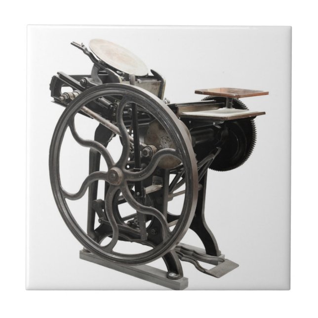 letterpress machine 1888 tile (Front)