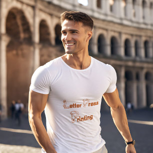 Letterpress Printing T-Shirt