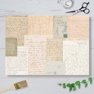 Letters And Postcards Tissue Paper
