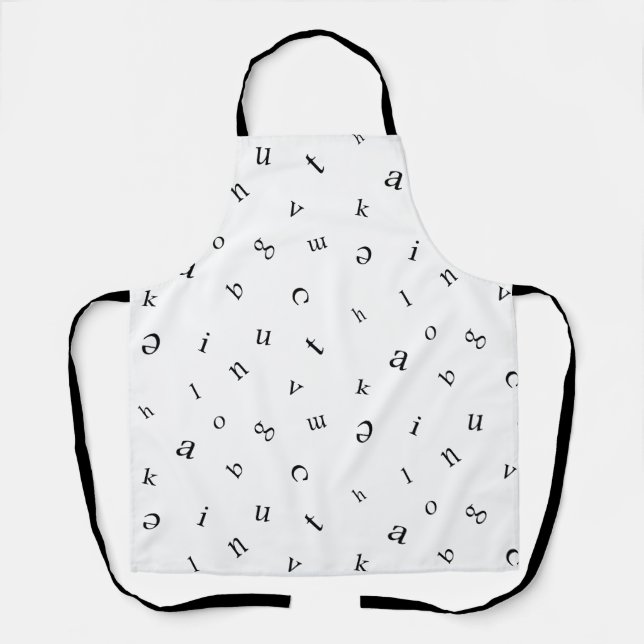 Letters Apron (Front)