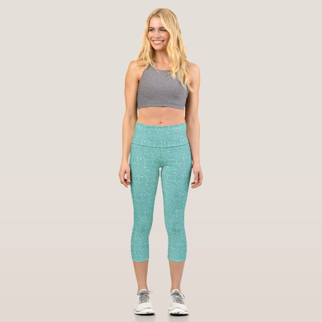 Letters-ByRino Capri Leggings (Front)
