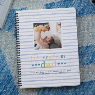 Letters from Dad   First Father’s Day Personalised Planner