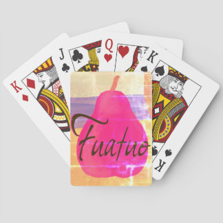 Letters from Fuatuo. Playing Cards