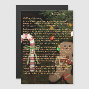 Letters from Santa Gingerbread 5x7