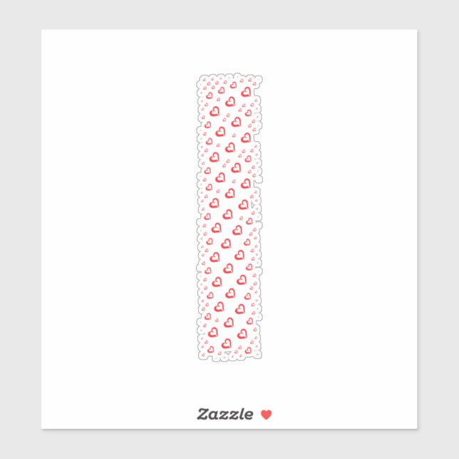 LETTERS MADE UP OF HEARTS (Sheet)