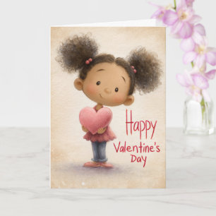 Letters of the Heart Valentine Card
