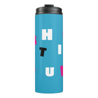 Letters Thermal Tumbler