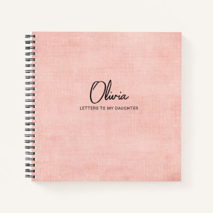 Letters to Daughter Keepsake Memory Book