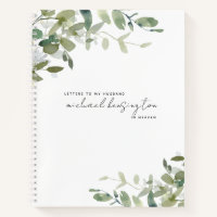 Letters to Husband in Heaven Grief Journal