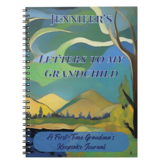 Letters to My Grandchild – Personalised Journal (Front)