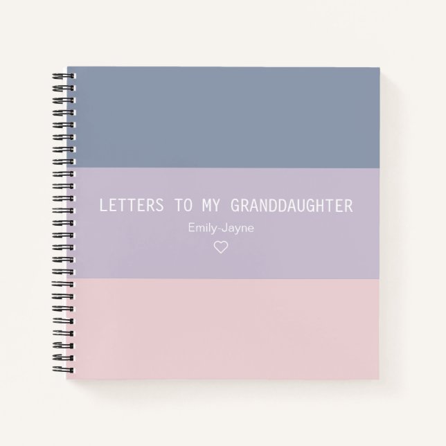 Letters to My Granddaughter Keepsake Journal (Front)