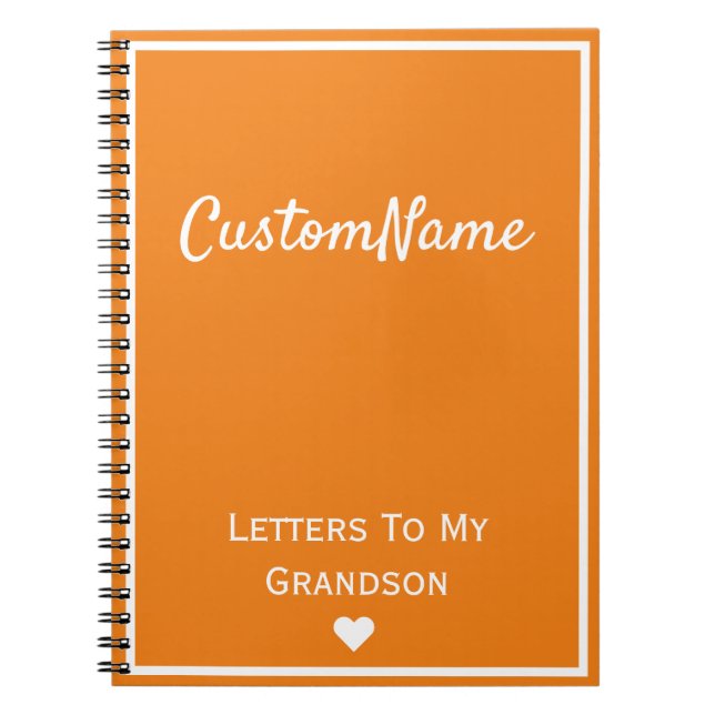 Letters To My Grandson Journal (Front)
