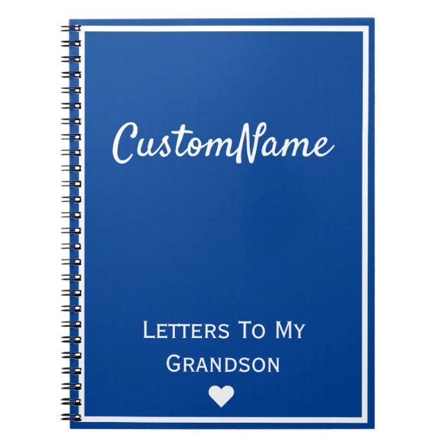 Letters To My Grandson Journal (Front)