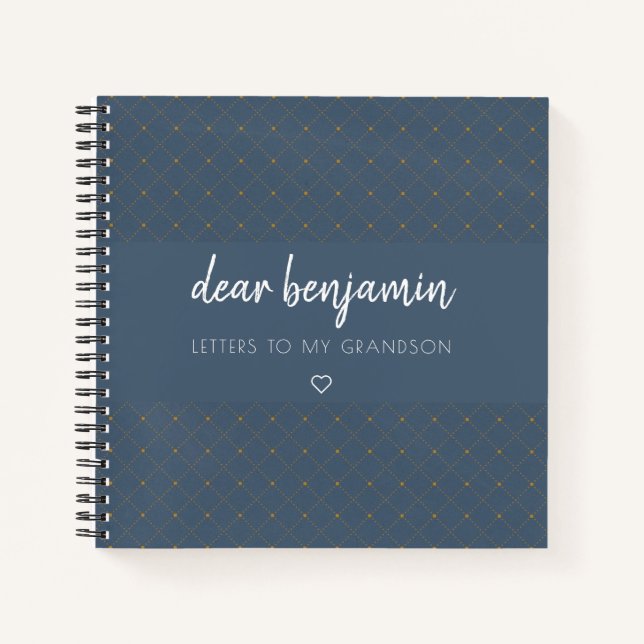 Letters to My Grandson Keepsake Journal (Front)