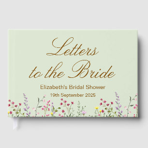 Letters to the bride Book, Bride Scrapbook, Bridal Guest Book