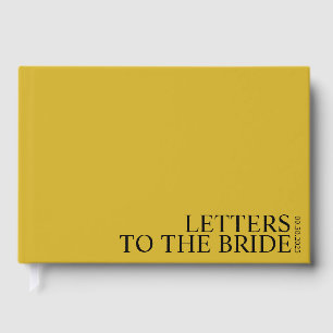 Letters to the Bride Guest Book Personalised Album