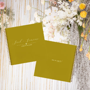 Letters to the Couple Book Dark Yellow