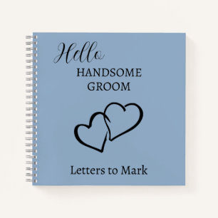 Letters to the Groom Personalized Notebook