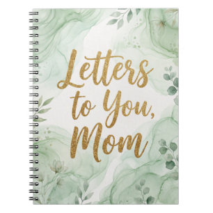 Letters to You, Mum: Beautiful Watercolor  Notebook