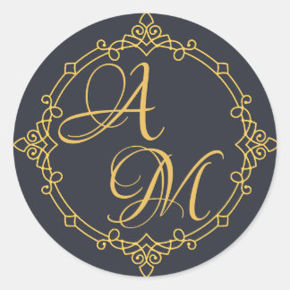 Letters together invitation sealing Sticker