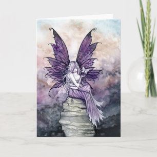 Letting Go Fairy and Butterfly Card