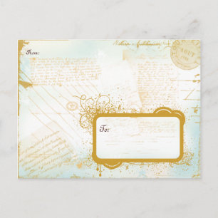 Lettres de Paris Postcard #1