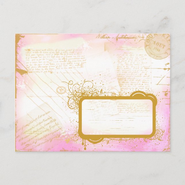 Lettres de Paris Postcard #2 (Front)