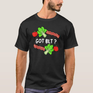 Lettuce Bacon Tomato  Leaf Vegetable Vegetarian Ve T-Shirt