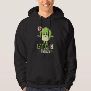 Lettuce Be Friend Guinea Pig Guinea Hoodie