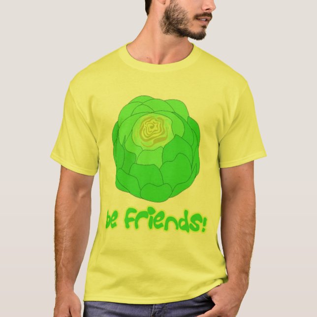 lettuce be friends T-Shirt (Front)
