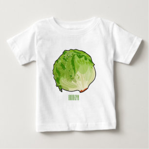 Lettuce cartoon illustration baby T-Shirt