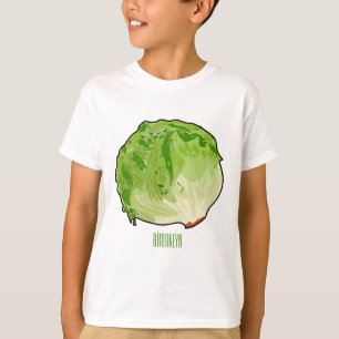 Lettuce cartoon illustration T-Shirt