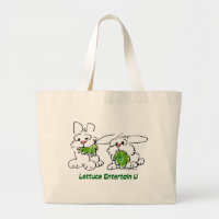 Lettuce Entertain U Cartoon Rabbits