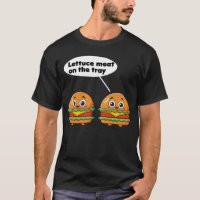 lettuce meat on the tray funny food 