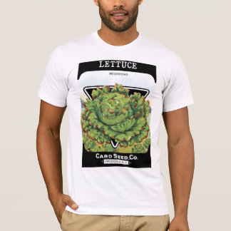 Lettuce Seed Packet Label T-Shirt
