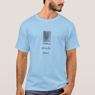 Lettuce Strive For Peace LLama T-Shirt
