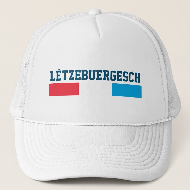 Lëtzebuergesch Trucker Hat (Front)