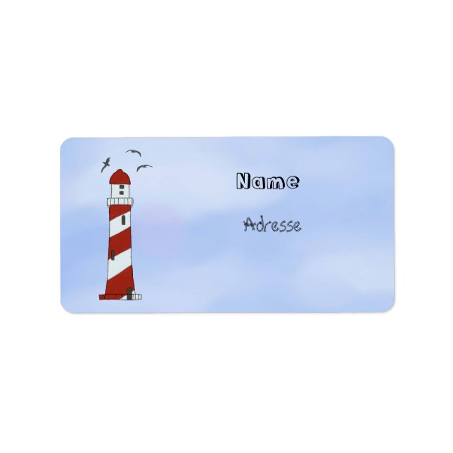 Leuchtturm  label (Front)