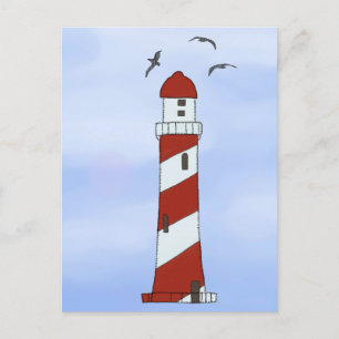 Leuchtturm  postcard