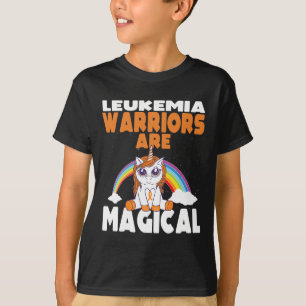 Leukaemia Awareness Cute Magical Unicorn Blood Can T-Shirt