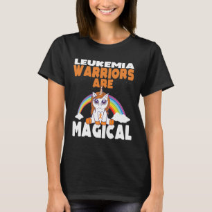 Leukaemia Awareness Cute Magical Unicorn Blood Can T-Shirt
