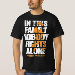 Leukaemia Awareness  Family Support Leukaemia Awar T-Shirt