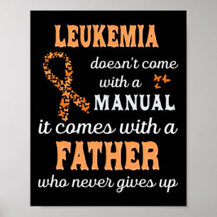 Leukaemia awareness Father Support Leukaemia Warri Poster