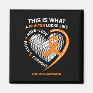 Leukaemia Awareness Fighter Gifts Men Women Mum Da Magnet