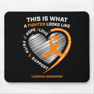 Leukaemia Awareness Fighter Gifts Men Women Mum Da Mouse Pad